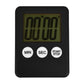 Altai Large Display Digital Countdown Timer with Magnet- Black