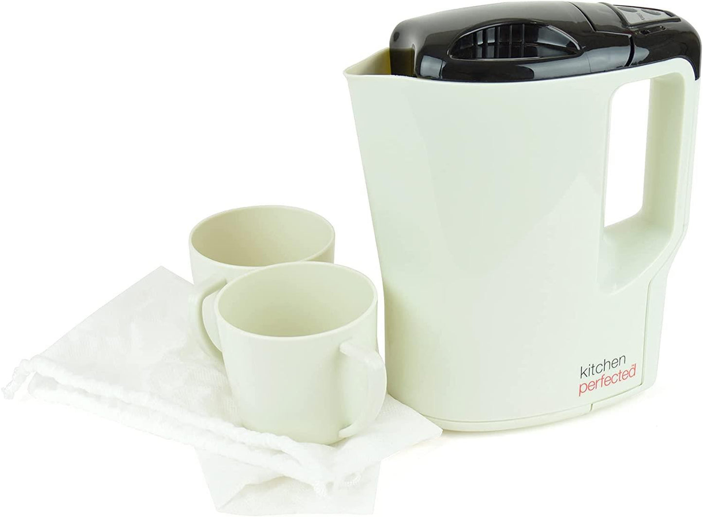 Kitchen Perfected 0.9L Corded Kettle With Two Cups