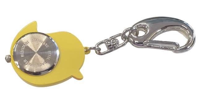 Imperial Key Chain Clock Bird Yellow/Blue IMP738