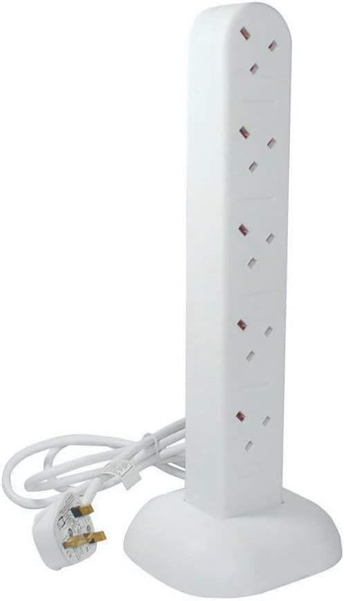 Daewoo 10 Gang 2 Metre 13Amp Extension Tower- EXT1039