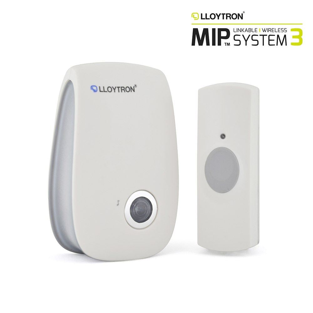 MIP3 - 32 Melody Plug-in Basic Door Chime Kit - White (Carton of 20)