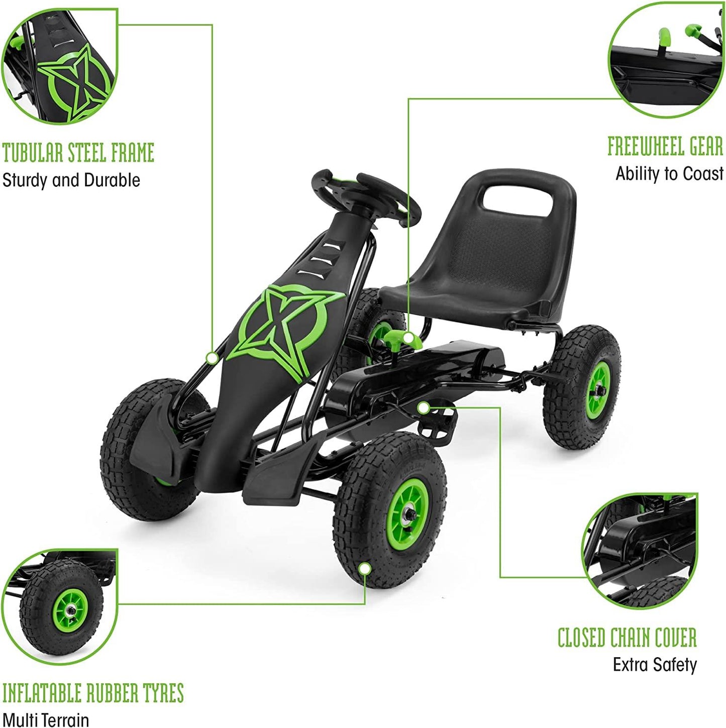 XOOTZ VIPER GO KART (Carton of 1)