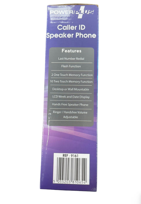 Powerplus Slimline Telephone- White