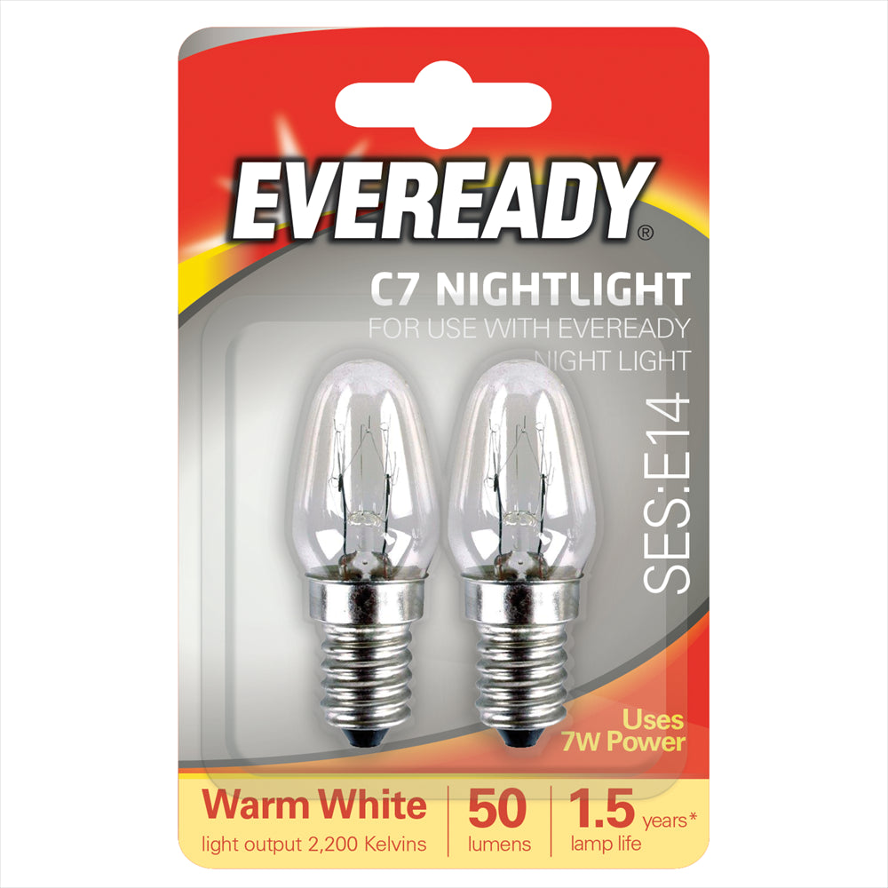 Eveready S1067 Night Bulb E14 (SES) 50lm 7W Warm White