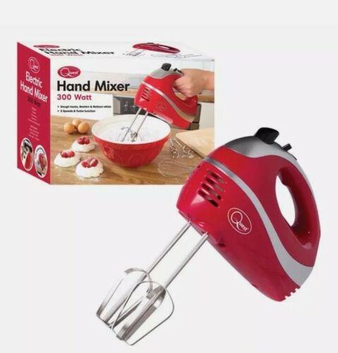 Quest Professional Hand Mixer - Red/Silver (Carton of 8)