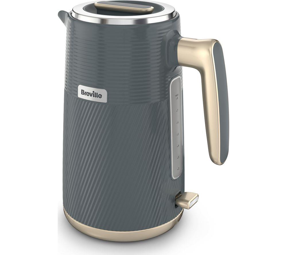Breville Obliq Collection Grey Jug Kettle (Refurbished)