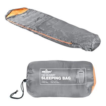 Milestone Mummy Sleeping Bag - Single - 2 Seasons