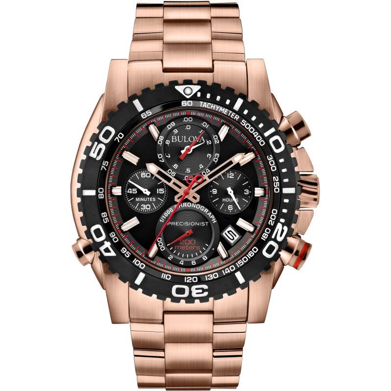 Bulova Mens Uhf Precisionist Chronograph Watch 98b213