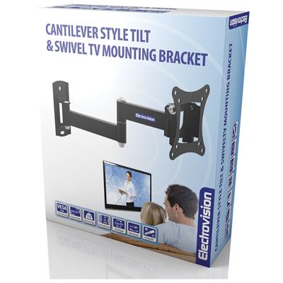 Cantilever Style Tilt & Swivel TV Mounting Bracket