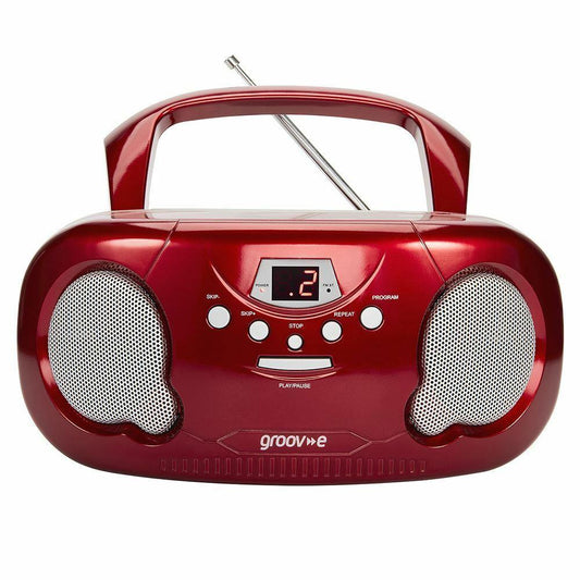 Groov-e Boombox Red- GVPS733RD