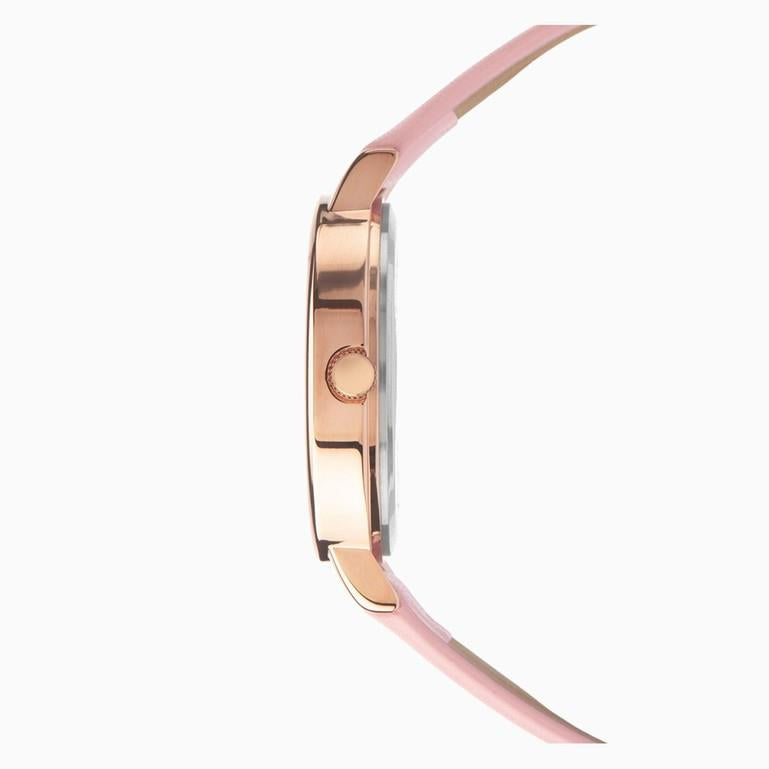 Sekonda Ladies Rose Gold Case With White Dial & Pu Strap 2625