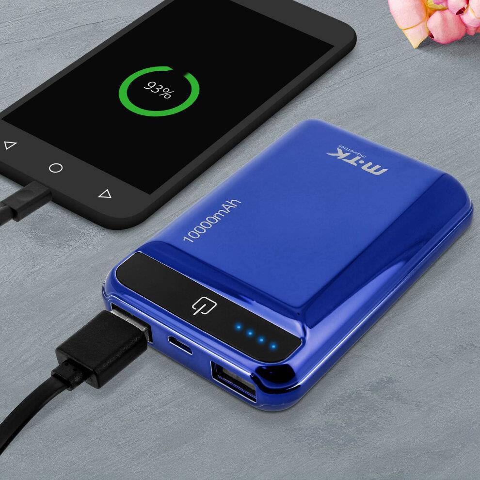 M.T.K 10000 mAh Power Bank 0251115- Blue