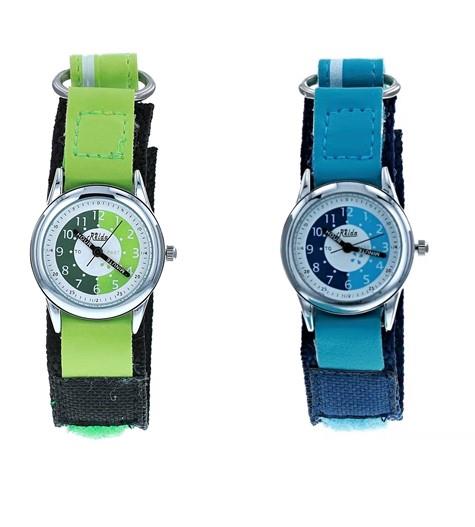 Relda Boys & Girls Time Teacher Analogue Nylon Strap Watch REL1 Available Multiple Colour NEEDS BATTERY