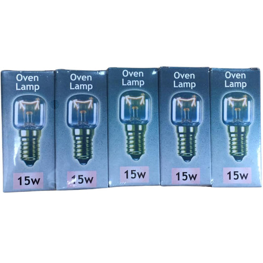 15w SES Oven Bulbs Pack of 10