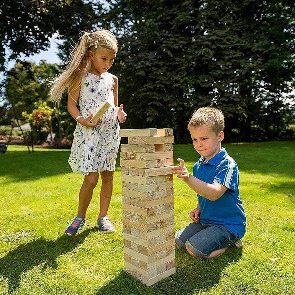 GARDEN GAMES GIANT STACK 'N' FALL (Carton of 1)