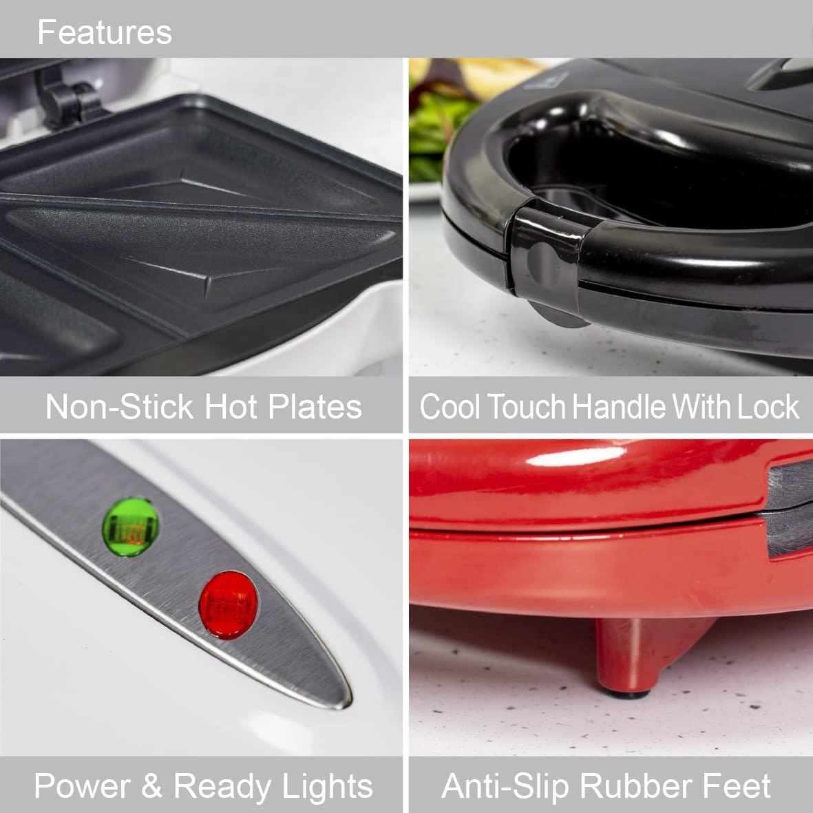Quest Sandwich Maker Red (Carton of 6)