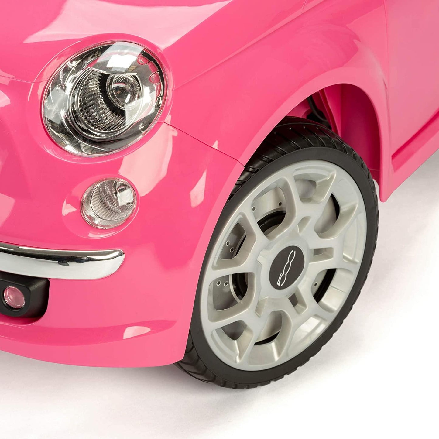 FIAT 500 PUSH/RIDE ON CAR - PINK (Carton of 1)