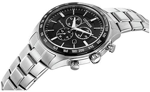 Citizen Men's Chronograph Stainless Steel Bracelet Watch AT2411-50E