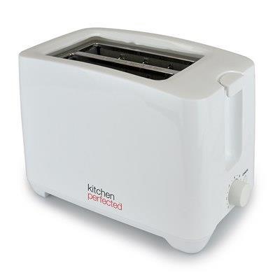 KitchenPerfected 2 Slice extra-wide slot Toaster - White E2020WH