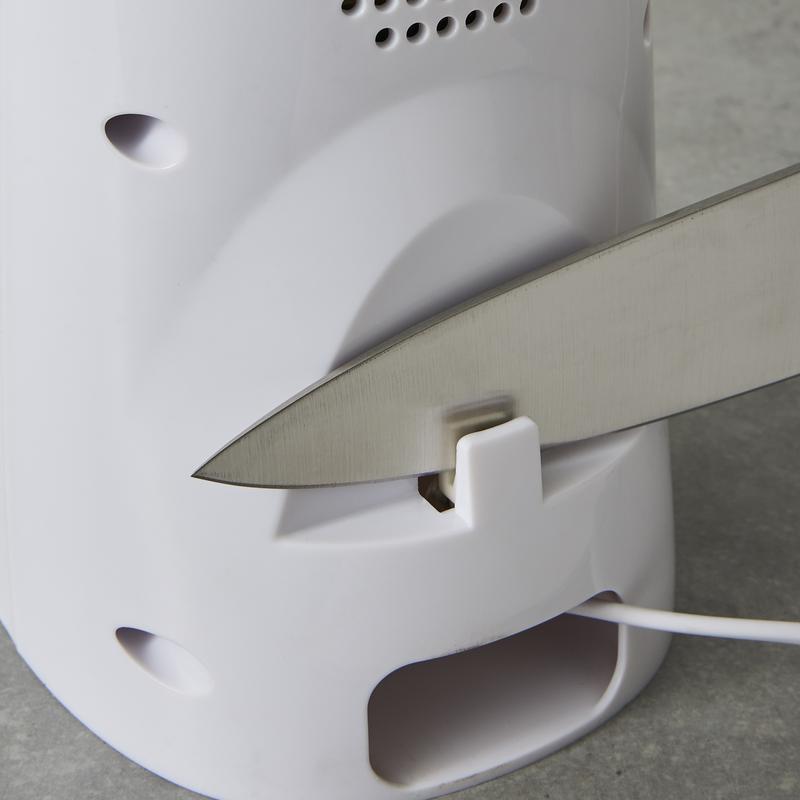 Tower Presto 4 in 1 Can Opener with Knife Sharpener and Bottle Opener White - PT19007WHT
