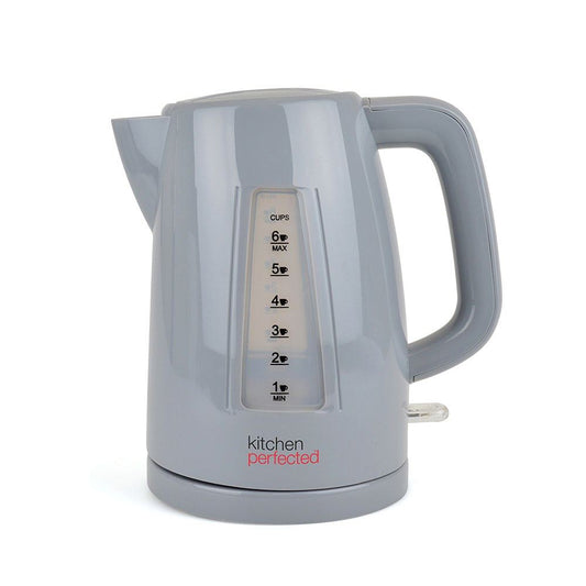 KitchenPerfected Eco-Friendly 3Kw Fast Boil Cordless Kettle - Anth. Grey (Carton of 12)