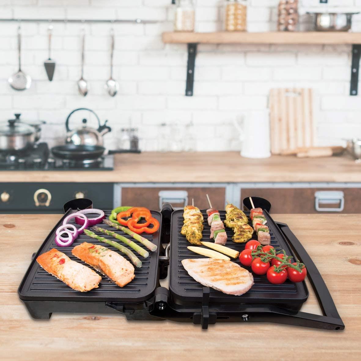 Quest 180° Duo Health Grill - Press or Open Grill (Carton of 4)