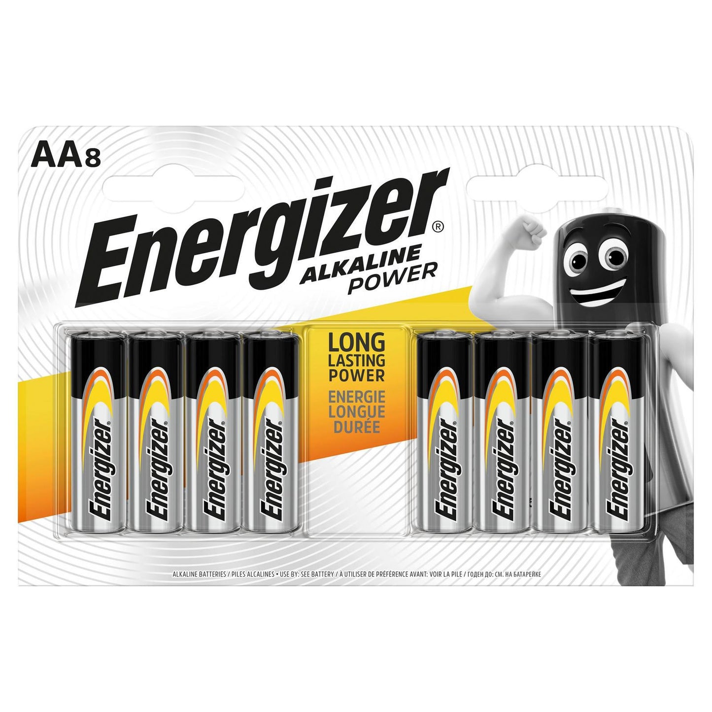 Energizer AAA Alkaline Batteries Multipack- 8 Batteries