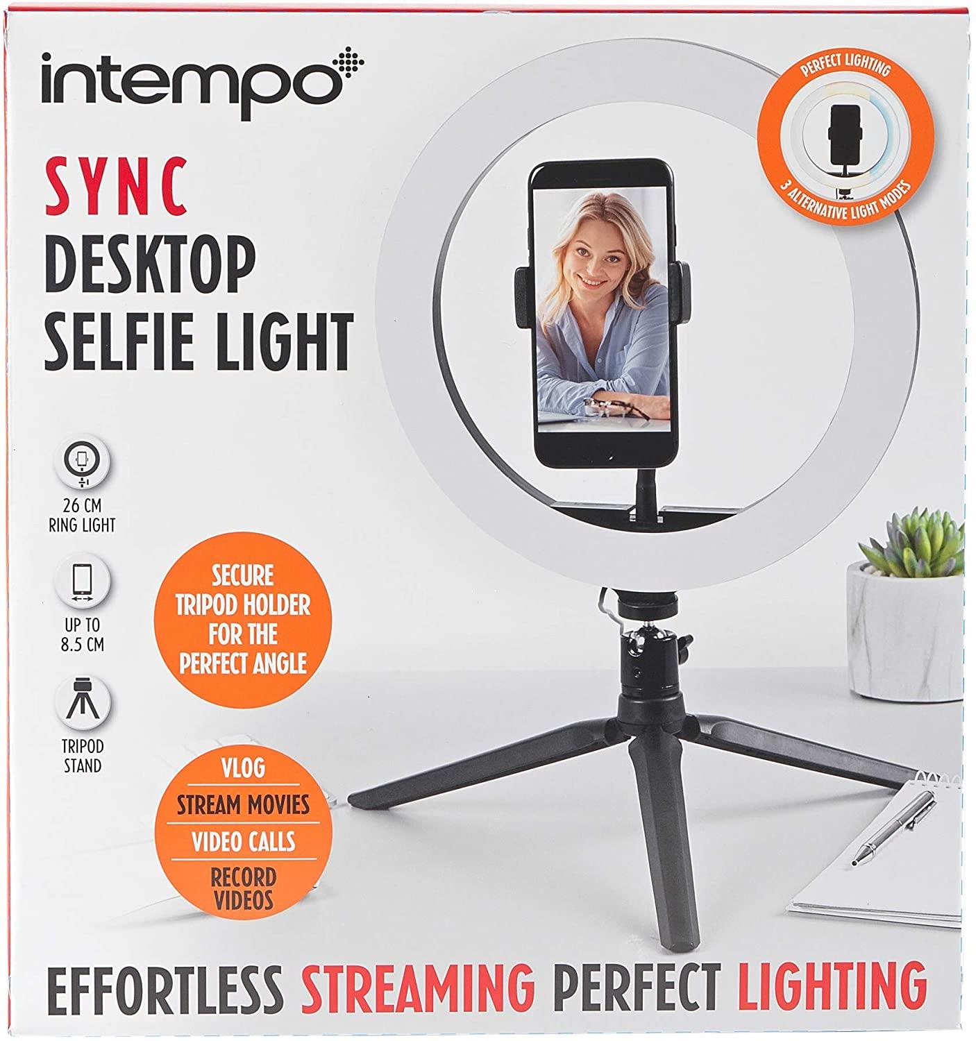 Intempo SYNC Desktop Selfie Light