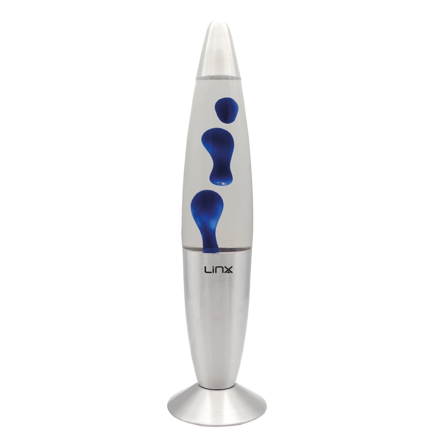 Linx 16" Lava Lamp - Clear/Blue