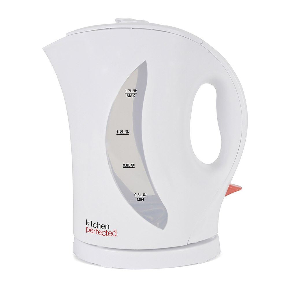 KitchenPerfected 2Kw 1.7Ltr Cordless Kettle - White (Carton of 12)