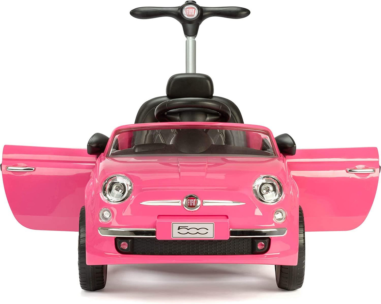 FIAT 500 PUSH/RIDE ON CAR - PINK (Carton of 1)