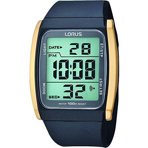 Lorus Unisex Digital Rubber Strap Sports Watch R2302HX9 BRAND NEW NEEDS BATTERY