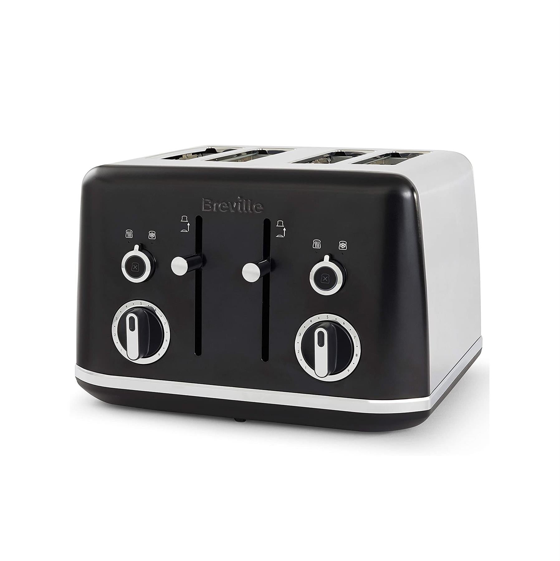 Breville Black Lustra 4 Slice Toaster (Refurbished) DK Wholesale Ltd
