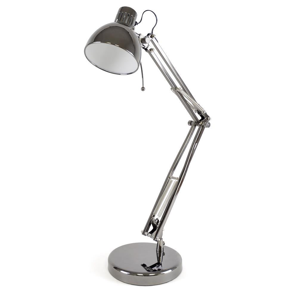 Lloytron 5w LED 'Aeon' Office Desk Lamp - Black Chrome L1520BHO