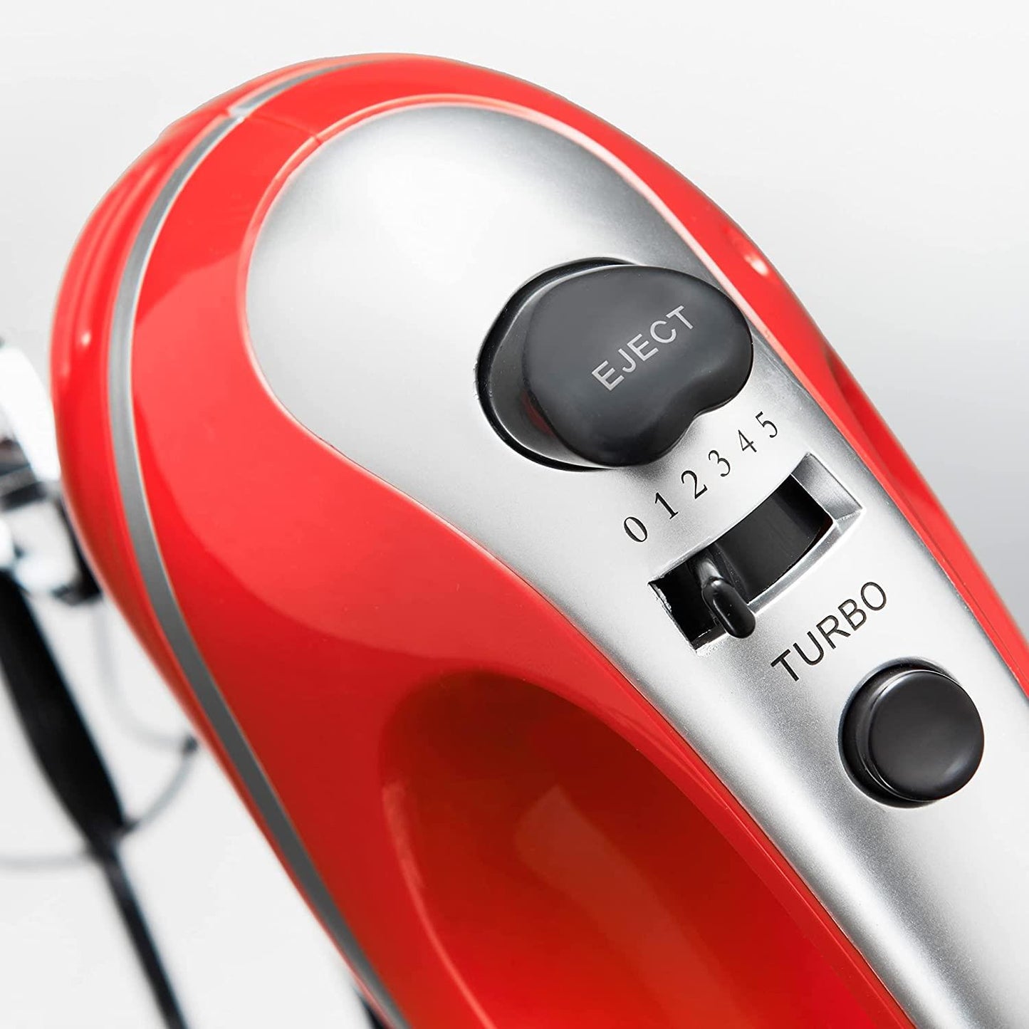 Quest Professional Hand Mixer - Red/Silver (Carton of 8)