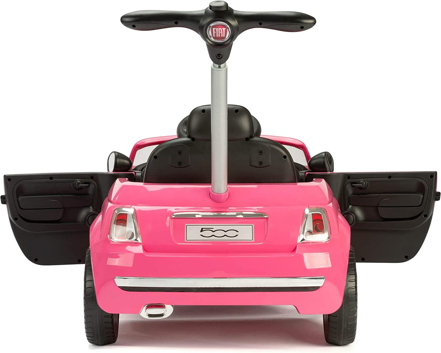 FIAT 500 PUSH/RIDE ON CAR - PINK (Carton of 1)