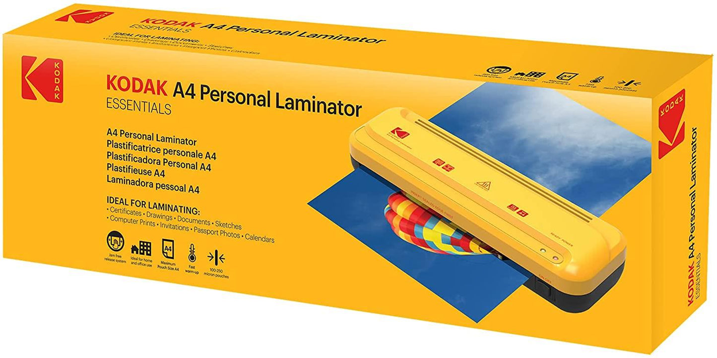 KODAK Laminator, Yellow/Black, A4