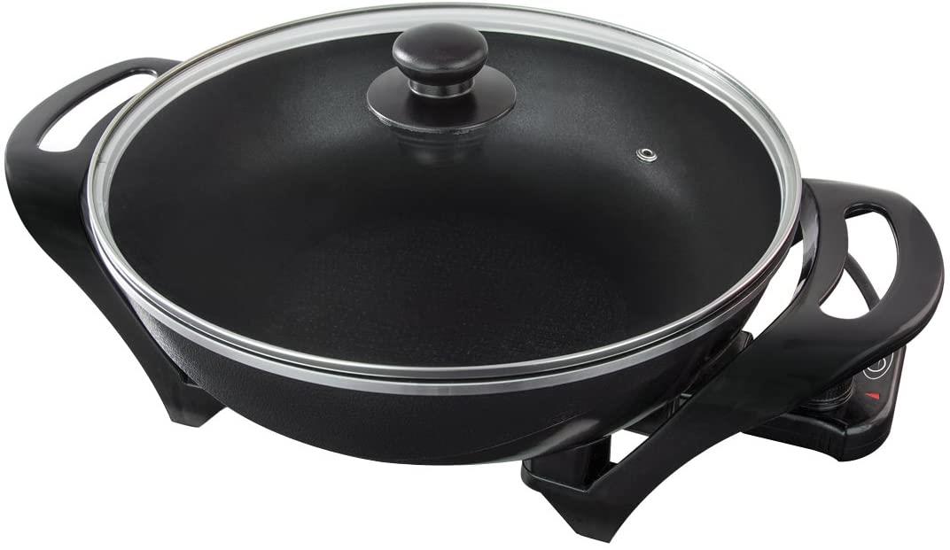 Quest Electric Non-Stick Wok (Carton of 4)