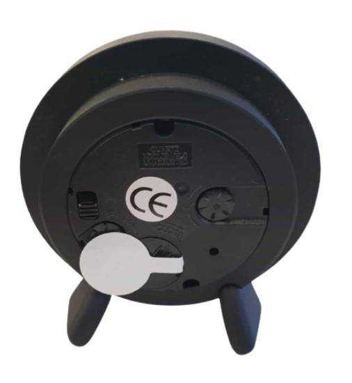 Imperial Mini Travel Alarm Clock Black IMP606B