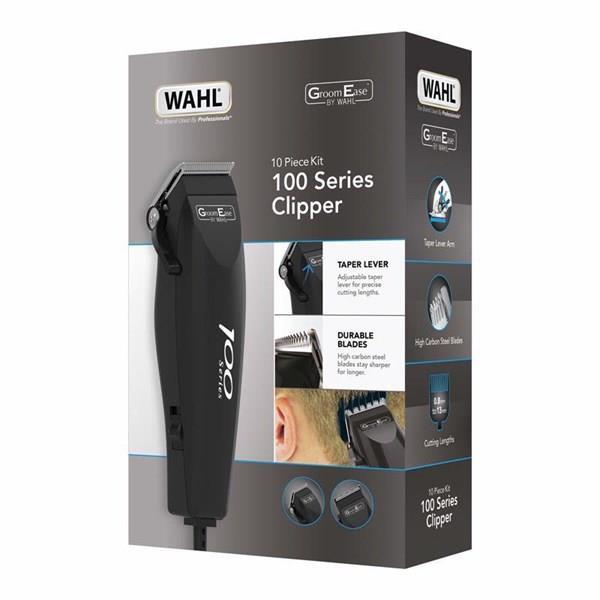 Wahl 100 Groomease Series Hair Clipper For Mens - Black