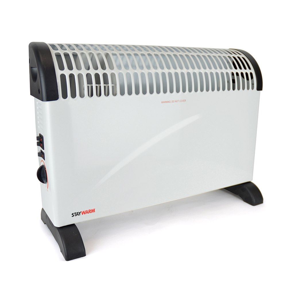 StayWarm 2000w Convector Heater with Fan Assist - White