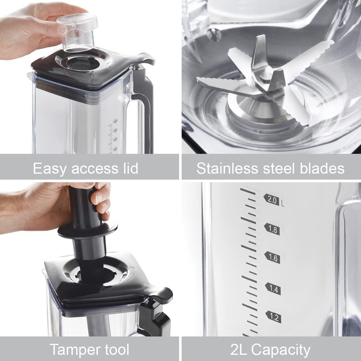 Quest 2L High Speed Power Blender 2000W (Carton of 1)