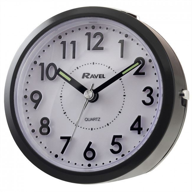 RC029.3 RAVEL ROUND TILT ALARM CLOCK