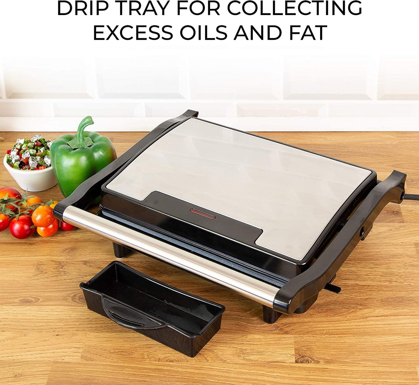 Quest Marble Coated Health Grill & Panini Press (Carton of 4)