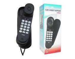 Vienna 2 Pc Telephone Black 18006
