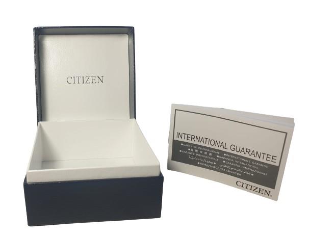 Citizen Mens Silver Tone Quartz Dated Watch Dz0040-51l