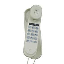 Vienna Slim Corded Telephone white 18006