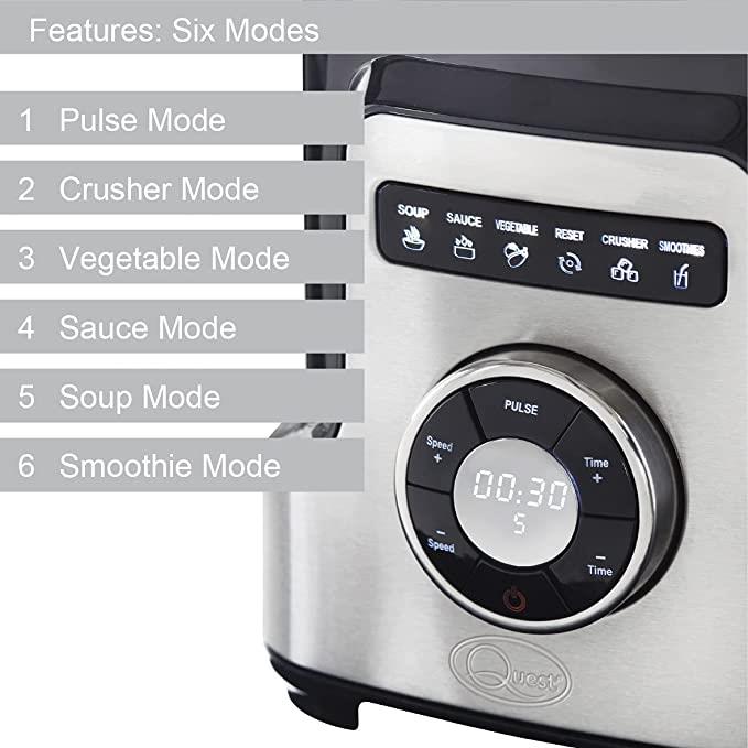 Quest 2L High Speed Power Blender 2000W (Carton of 1)