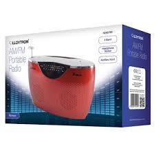 Lloytron Romeo AM/FM Portable Radio - Red N2407RD