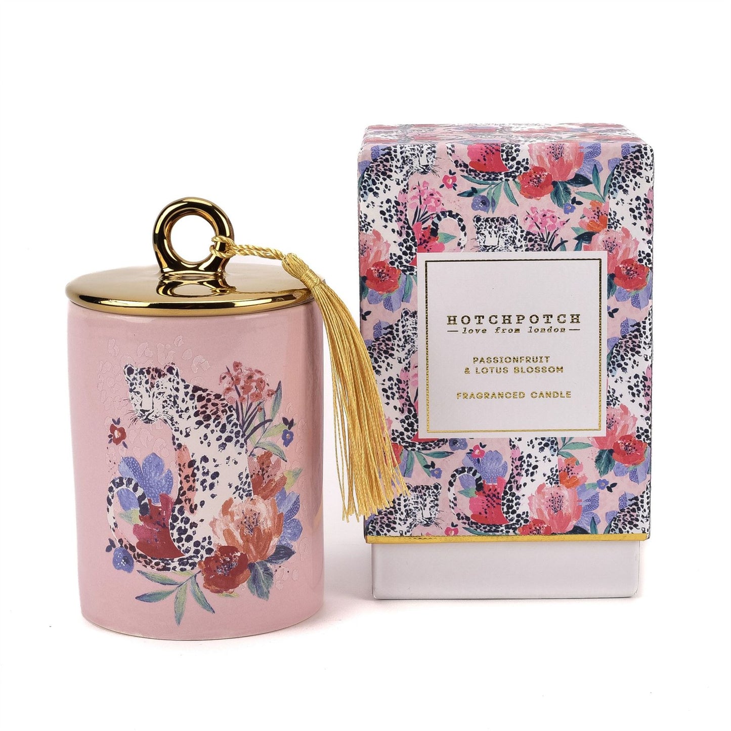 Frida Big Cat 270g Candle Passionfruit & Lotus Blossom